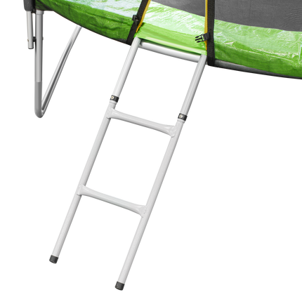 Rebel Jump ZAB0300 trampoline 312 cm inclusief uitwendig veiligheidsnet en ladder tot 120kg groen