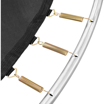 Rebel Jump ZAB0301 trampoline 312 cm inclusief inwendig veiligheidsnet en ladder tot 120kg groen