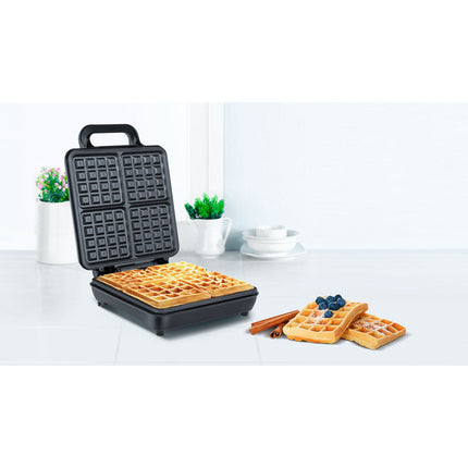 Teesa professionele wafelijzer voor vier luikse wafels TSA3224