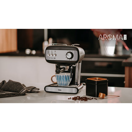 Teesa Espressomachine AROMA 400 met melkopschuimer 850W TSA4009
